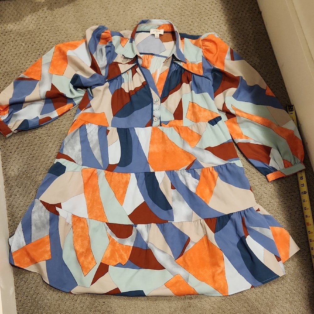 NEW Umgee Abstract Dress. Sz M